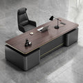 Modern Executive Desk with Mobile Storage Office Workstation